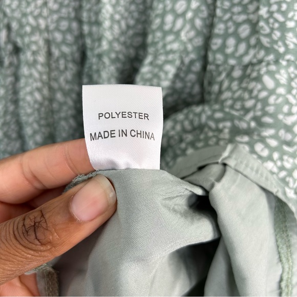 Princess Polly Long Sleeve Deep V Mini Dress size 8 - Picture 6 of 9